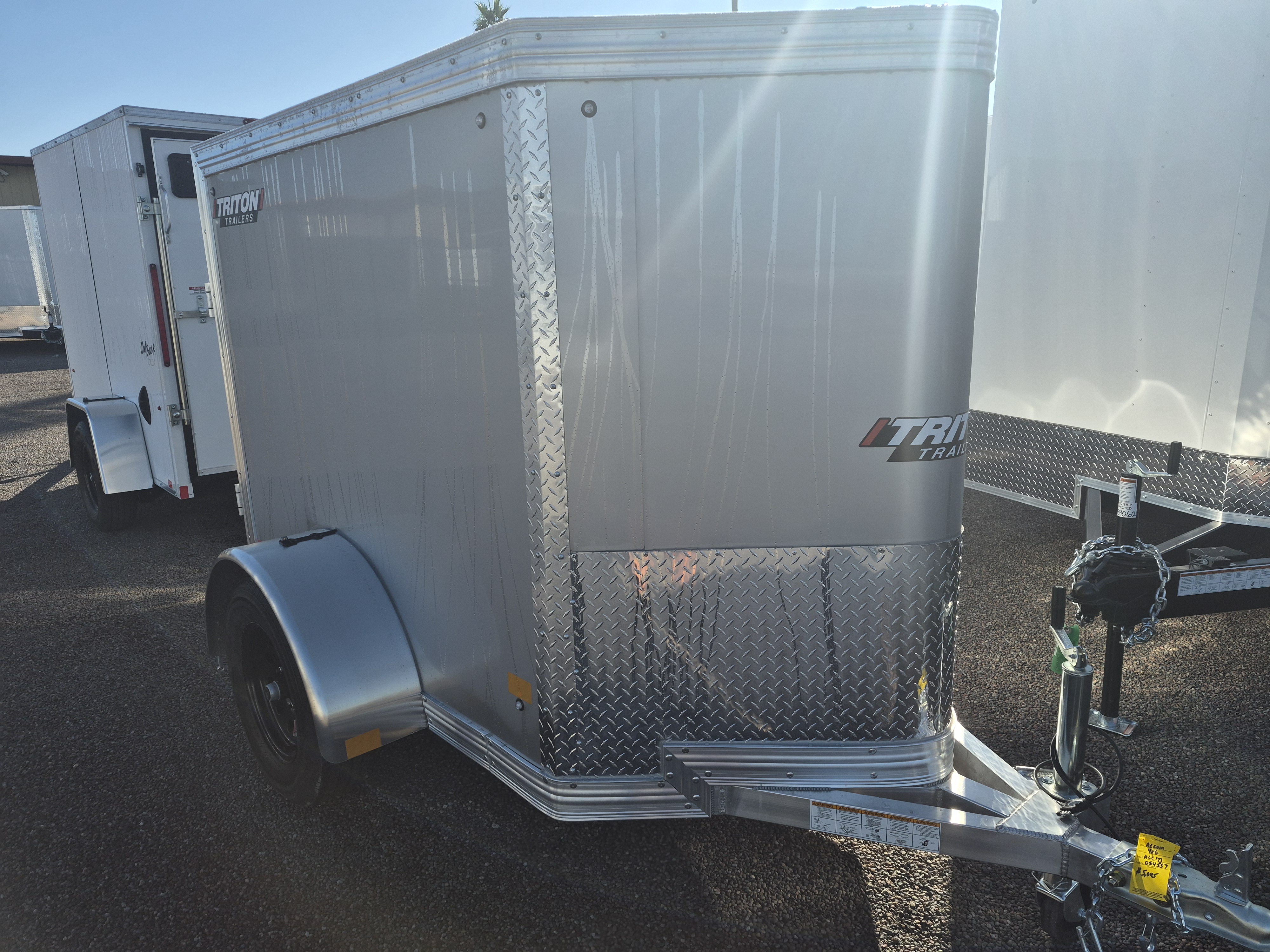 TRITON 6x4 All Aluminum, NXT Enclosed, 2K GVWR, Swing Door - Stock #ALC253 - Image 1 of 3