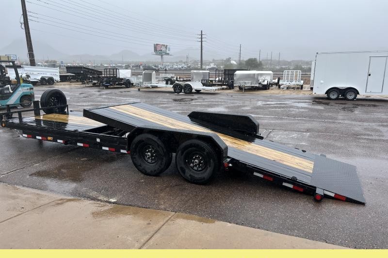 P.J. Trailers 22x83" Equipment Tilt, 16K GVWR, 14PLY, Blackwood Deck - Stock #PPJ10959 - Image 3 of 6