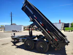 Norstar 12x72 IronBull Tandem Axle Dump, 15K GVWR, 24" Sides, Solar Charger Stock #NST1509 - Thumbnail 10
