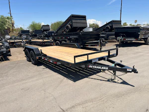 P.J. Trailers 18x83x4" Channel Tandem Axle 7K GVWR, Carhauler