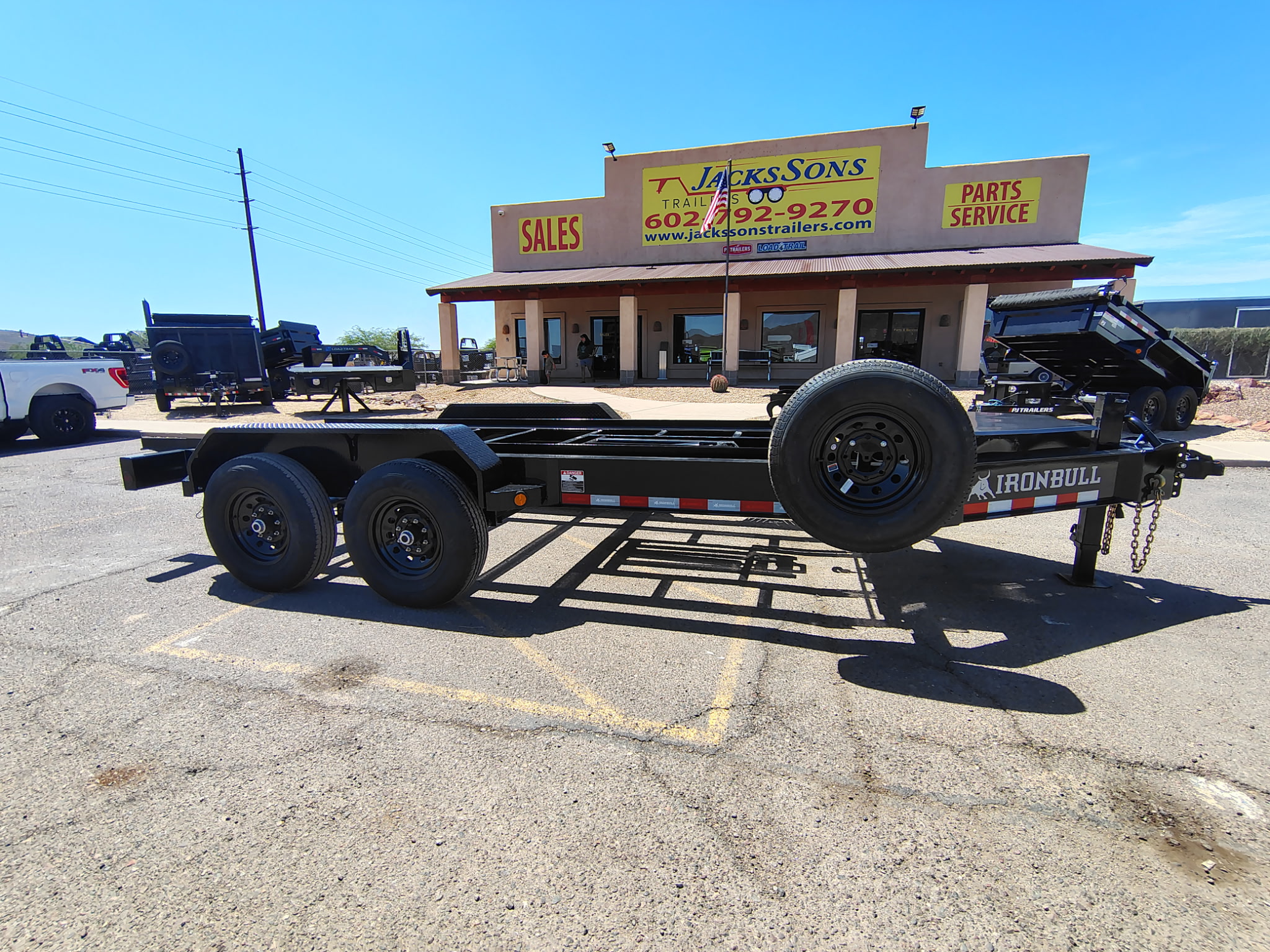 Norstar 16x83 Ironbull Tandem Axle, Roll Off Chassis, 15K GVWR - Stock #NST1441 - Image 1 of 10