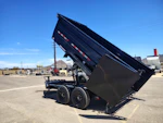 P.J. Trailers 12x83 Tandem Axle, 15,400 GVWR, Low Pro Dump, 48" Sides, 14 Ply Tires Stock #PJD1700 - Thumbnail 7