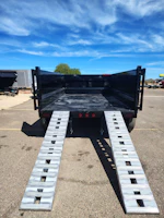 Norstar 12x83 IronBull Tandem Axle Dump, 14K GVWR, 36" Sides, Solar Charger Stock #NST1431 - Thumbnail 11