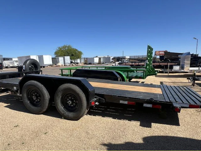 PJ Trailers 16'x83" 6" Channel Equipment Tilt Trailer (T6)