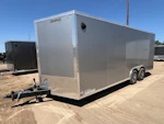 Compass 20x8.5 Jasper SE Car Hauler, 10K GVWR, Ramp Door, A/C, White Wall / Ceiling, RTP Floor Stock #CMP2857 - Thumbnail 9