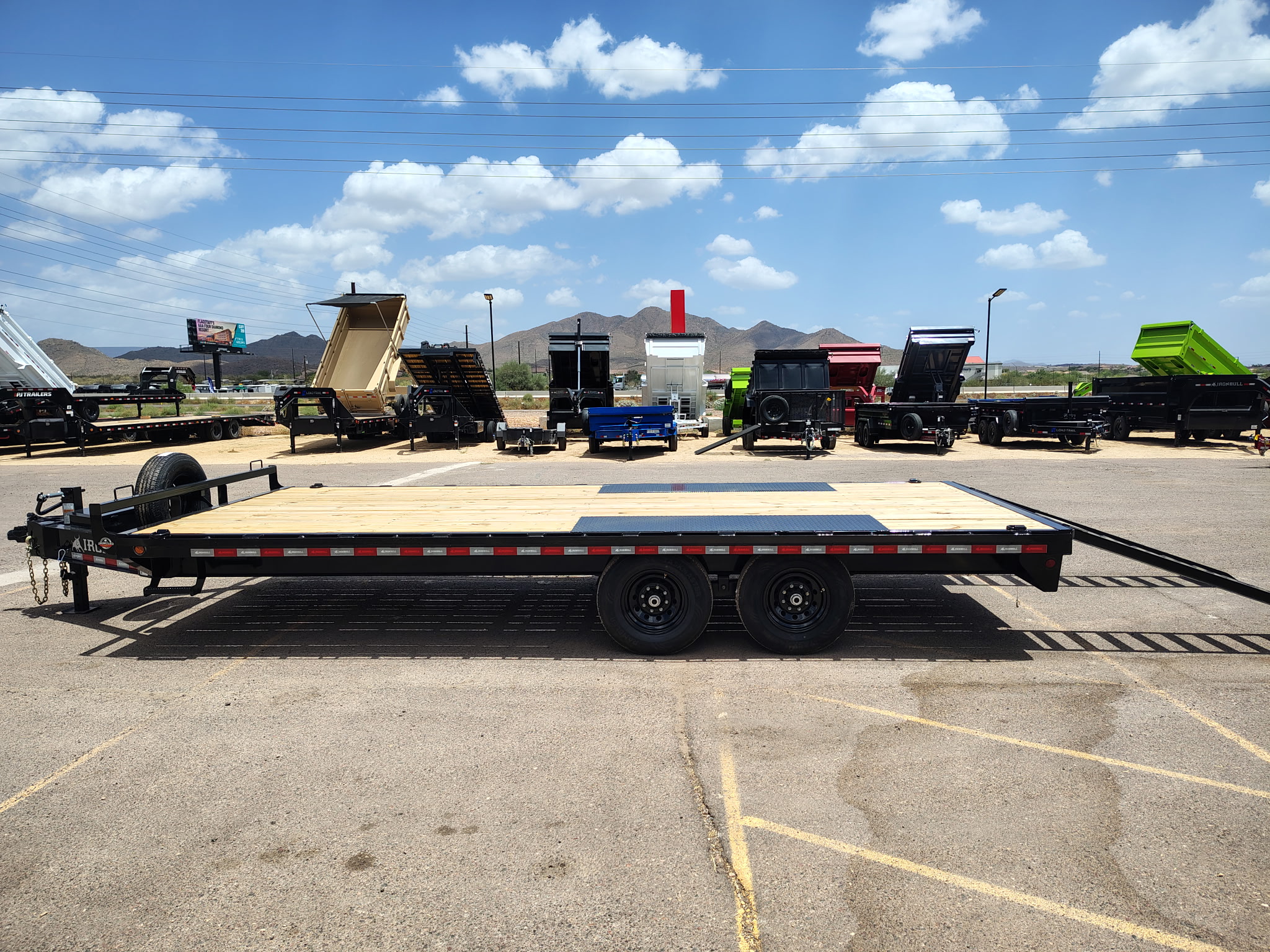 Iron Bull 20'x102" Pintle Deckover Equipment Trailer (FDP)