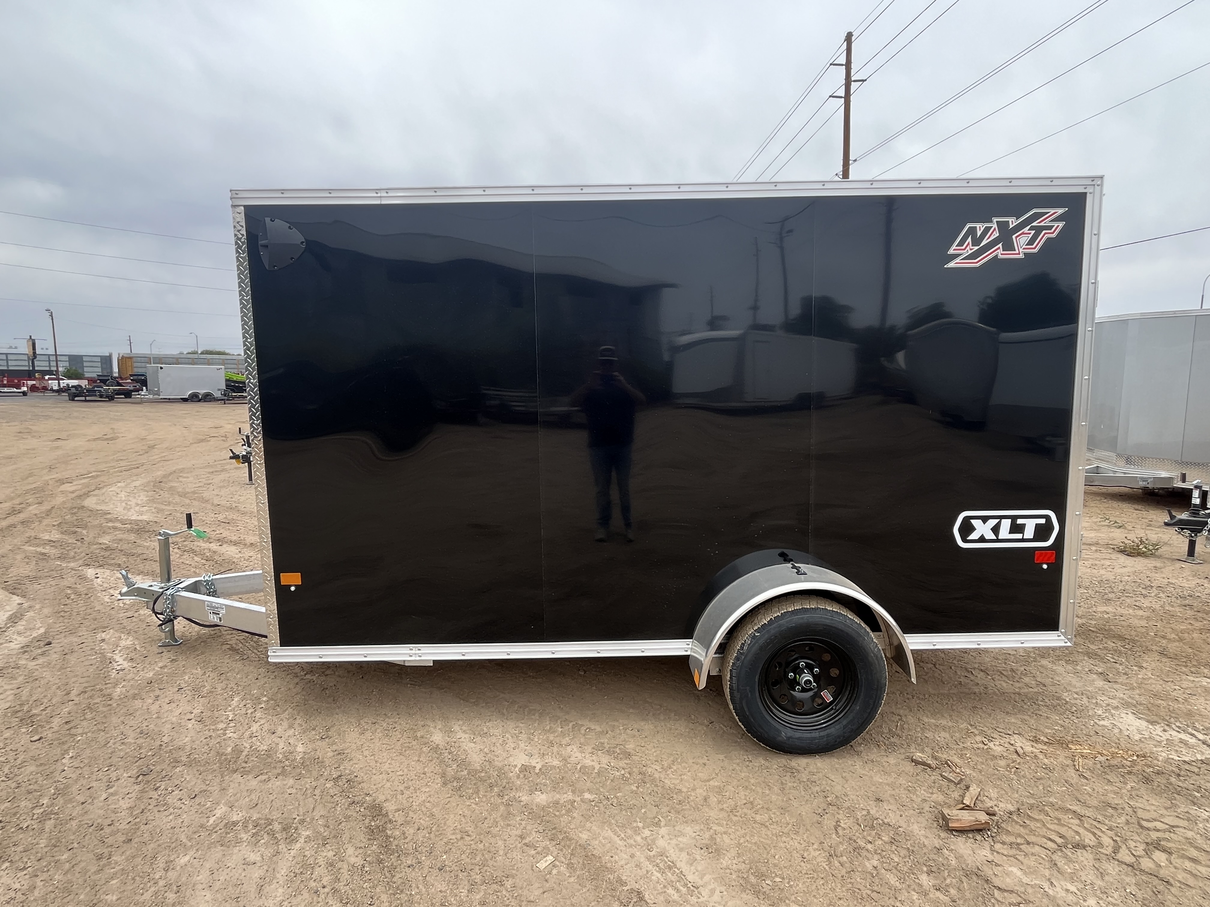 Alcom 12x6 All Aluminum NXT Enclosed, 3K GVWR, Limited Edition, Ramp Door - Stock #ALC238 - Image 8 of 9