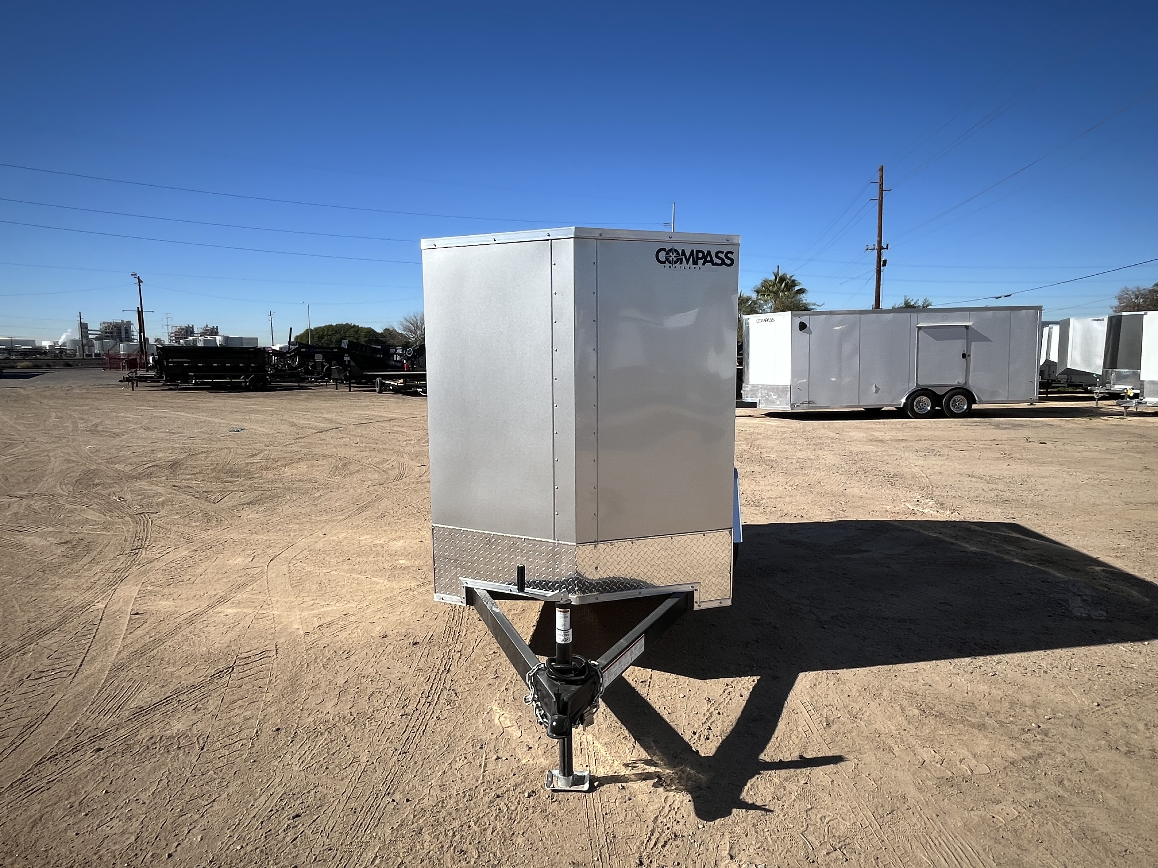 Compass 08x5 Indigo DLX, 3K GVWR, Ramp Door - Stock #CMP2730 - Image 8 of 10