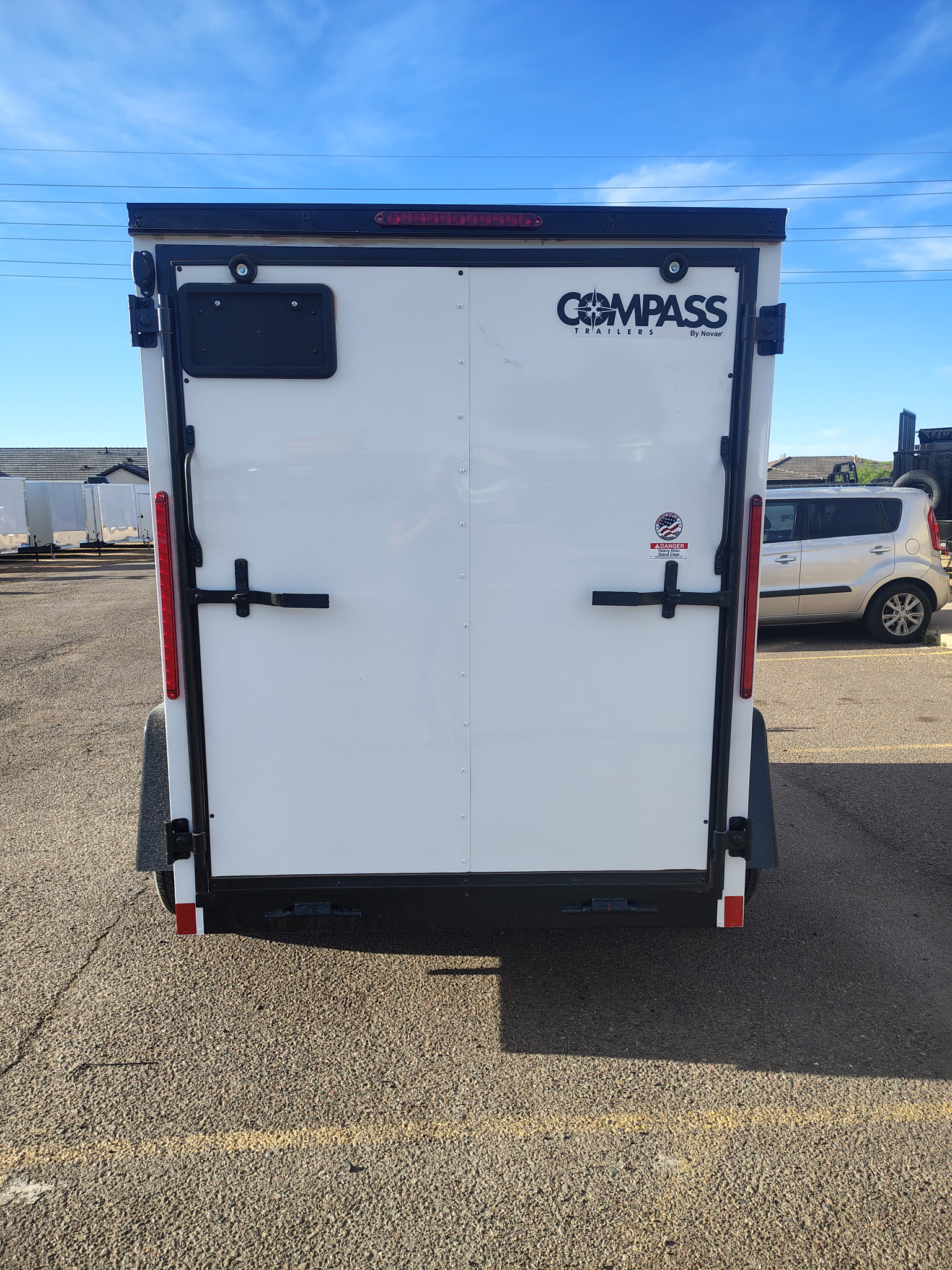 Compass 08x5 Indigo DLX, 3K GVWR, Ramp Door - Stock #CMP2825 - Image 2 of 8