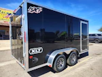 Alcom 14x7 All Aluminum XLTP Enclosed, 7K GVWR, Limited Edition, 82" Interior Height, Ramp Door Stock #ALC241 - Thumbnail 4