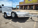 Aluma 12x77 All Aluminum, 3K GVWR, Heavy Single Axle (7712H-S-TG) Stock #ALU392 - Thumbnail 1