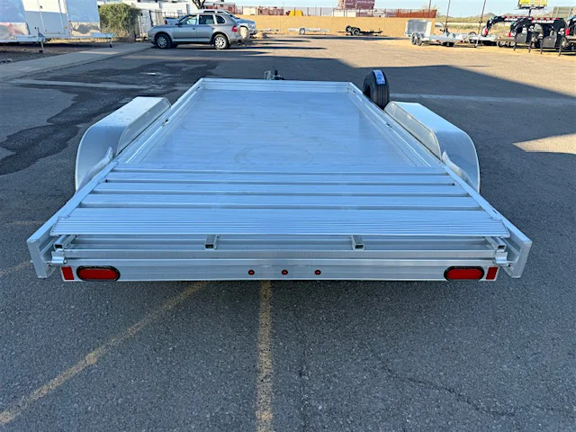 Aluma 14x78 All Aluminum, 7K GVWR, Tandem Axle, W/ Bi-Fold Tailgate (7814ESA-TA-EL-BT) - Stock #ALU426 - Image 1 of 8 Aluma 14x78 All Aluminum, 7K GVWR, Tandem Axle, W/ Bi-Fold Tailgate (7814ESA-TA-EL-BT) - Stock #ALU426 - Image 1 of 8