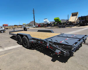Norstar 24x83 IronBull, Tandem Axle, 14K GVWR, Rampage Ramps