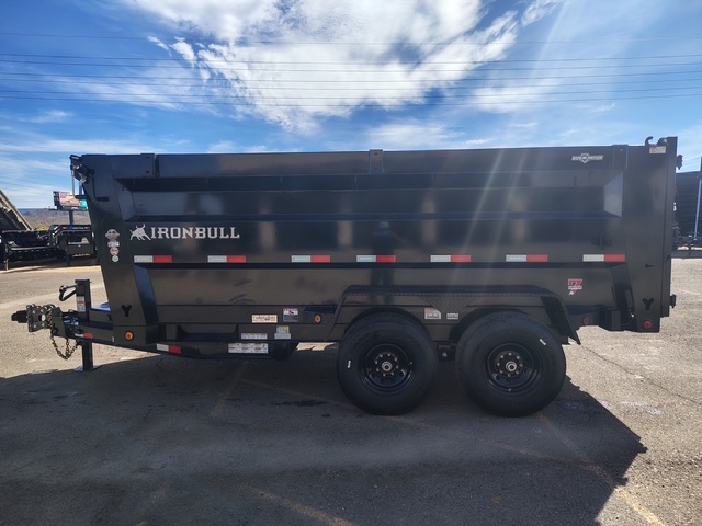 Norstar 14x83 IronBull Tandem Axle Dump, 15K GVWR, 48" Sides, Solar Charger, 14 Ply Tires - Stock #NST1400 - Image 4 of 10