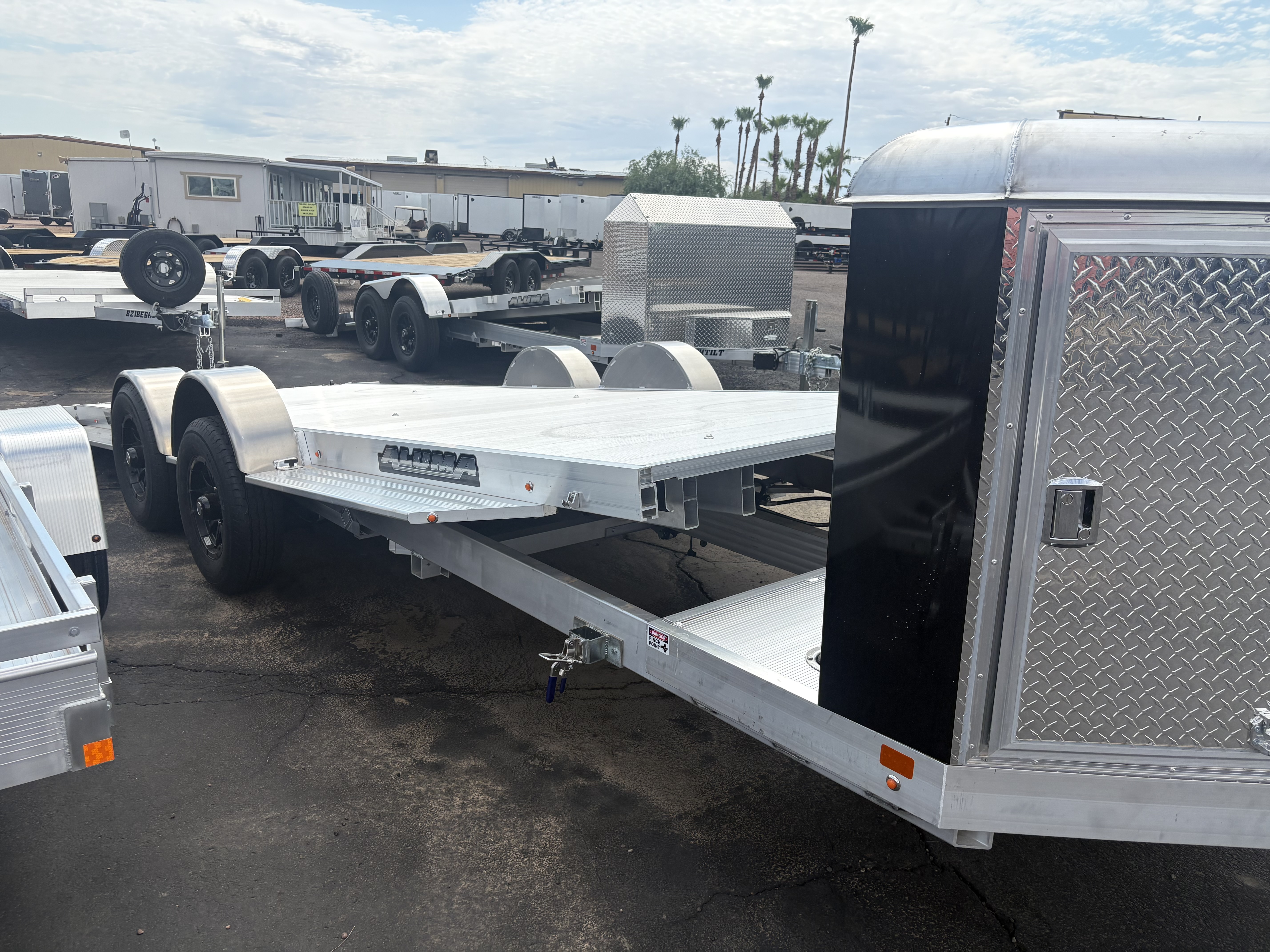 Aluma 20'x82" Aluminum 8220H XL TILT Trailer (8220H-XL-TILT)