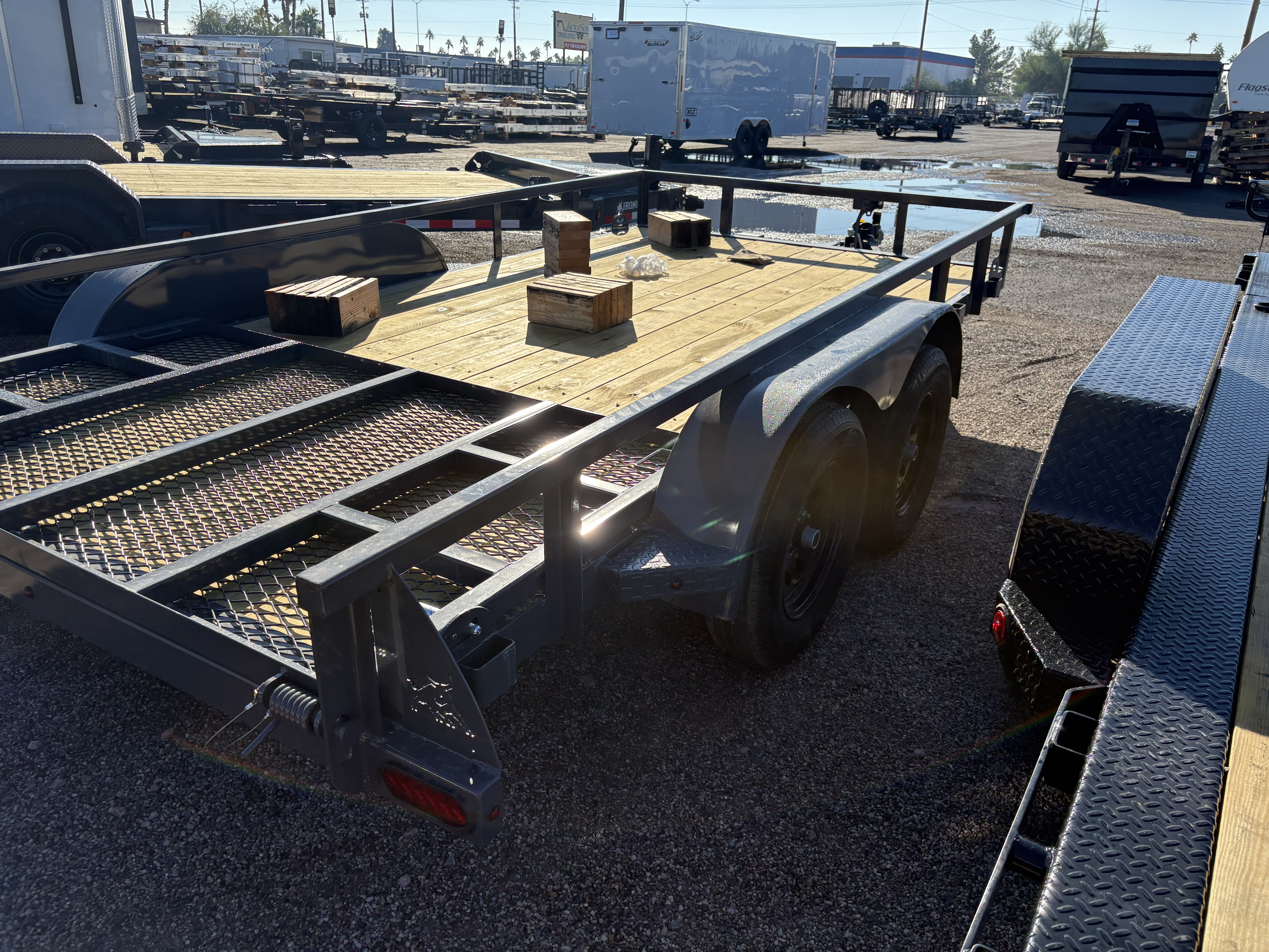 Norstar 14x83 IronBull Tandem Axle Utility, 7K GVWR - Stock #NS542 - Image 5 of 5