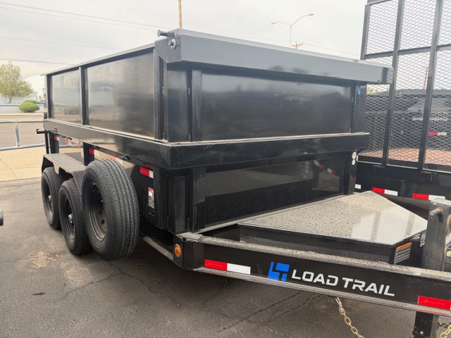 Load Trail 12x83 Tandem Axle 14K GVWR Low-Pro Dump, 24" Sides - Stock #LTD903 - Image 6 of 7
