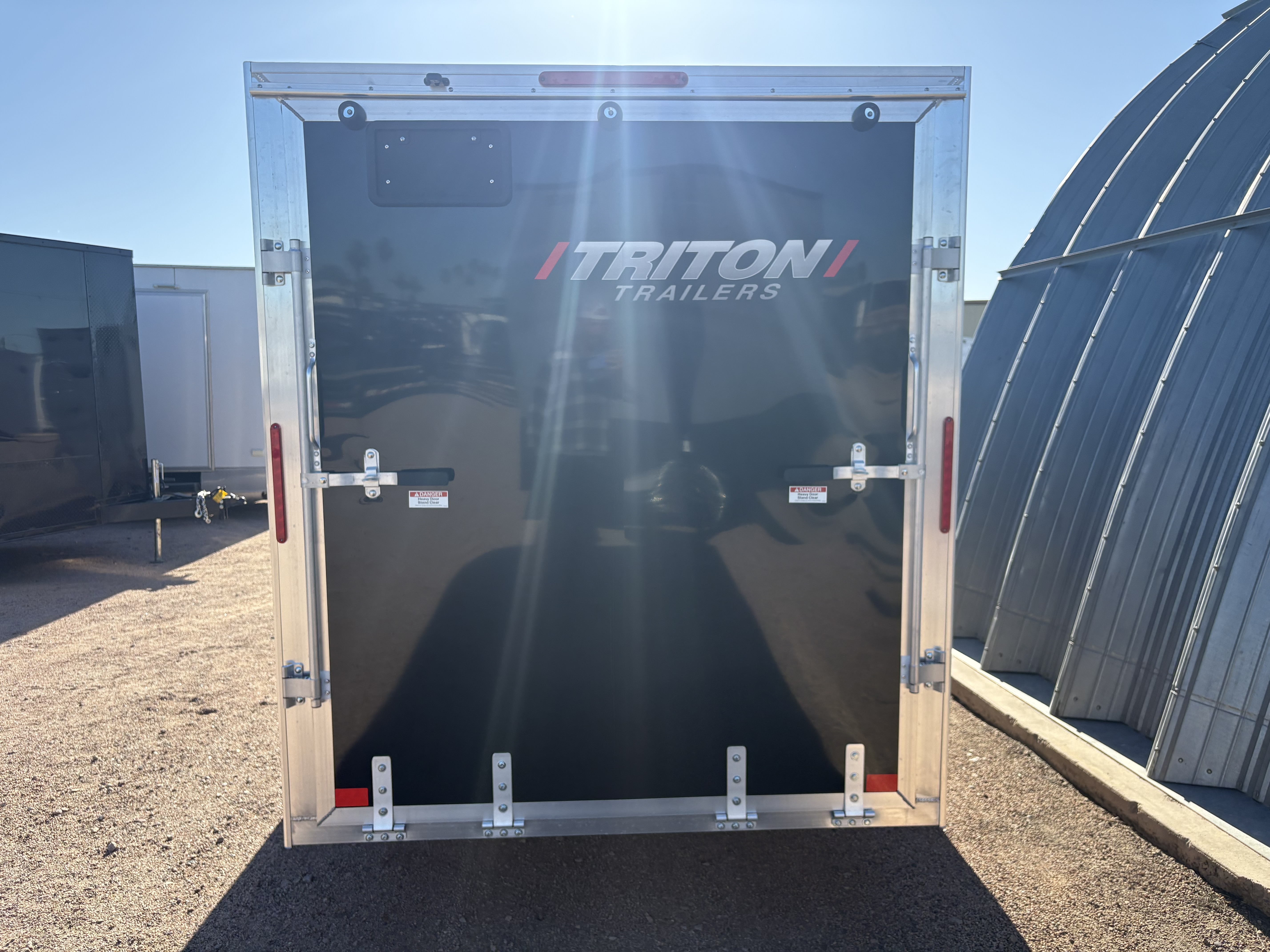 Alcom 12x6 All Aluminum NXT Enclosed, 3K GVWR, Limited Edition, Ramp Door - Stock #ALC235 - Image 4 of 5