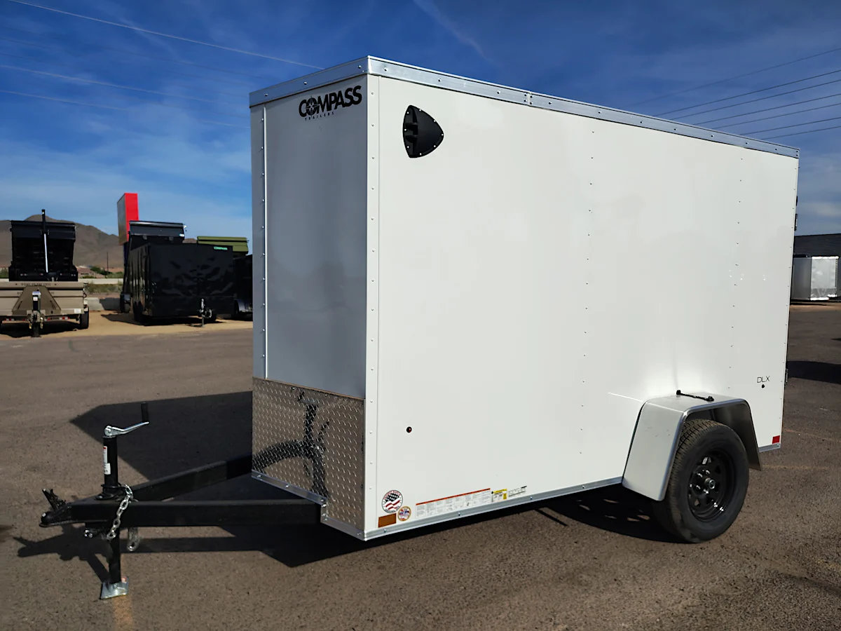 Compass 10x5 Indigo DLX, 3K GVWR, Ramp Door - Stock #CMP2830 - Image 1 of 8 Compass 10x5 Indigo DLX, 3K GVWR, Ramp Door - Stock #CMP2830 - Image 1 of 8