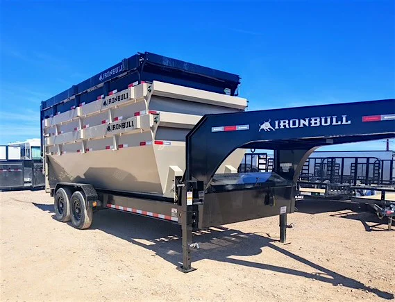 Norstar 16x83 Ironbull Gooseneck, Tandem Axle, Roll Off Chassis, 14K GVWR - Stock #NST1422 - Image 10 of 12 Norstar 16x83 Ironbull Gooseneck, Tandem Axle, Roll Off Chassis, 14K GVWR - Stock #NST1422 - Image 10 of 12