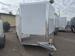 Alcom 20x8.5 All Aluminum, NXT Car Hauler, 7K GVWR, 78" Side Door, Ramp Door Stock #ALC252 - Thumbnail 1