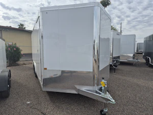 Alcom 20x8.5 All Aluminum, NXT Car Hauler, 7K GVWR, 78" Side Door, Ramp Door