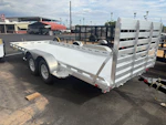 Aluma 18x80 All Aluminum, 8.5K GVWR, Tandem Axle, W/ Tailgate (8018TA-EL-R-TG-RTD) Stock #ALU401 - Thumbnail 1