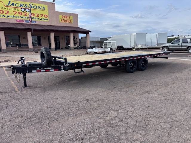 Norstar 24x102" Ironbull, Tandem Axle,16K GVWR, Deckover Tilt - Stock #NS567 - Image 1 of 6
