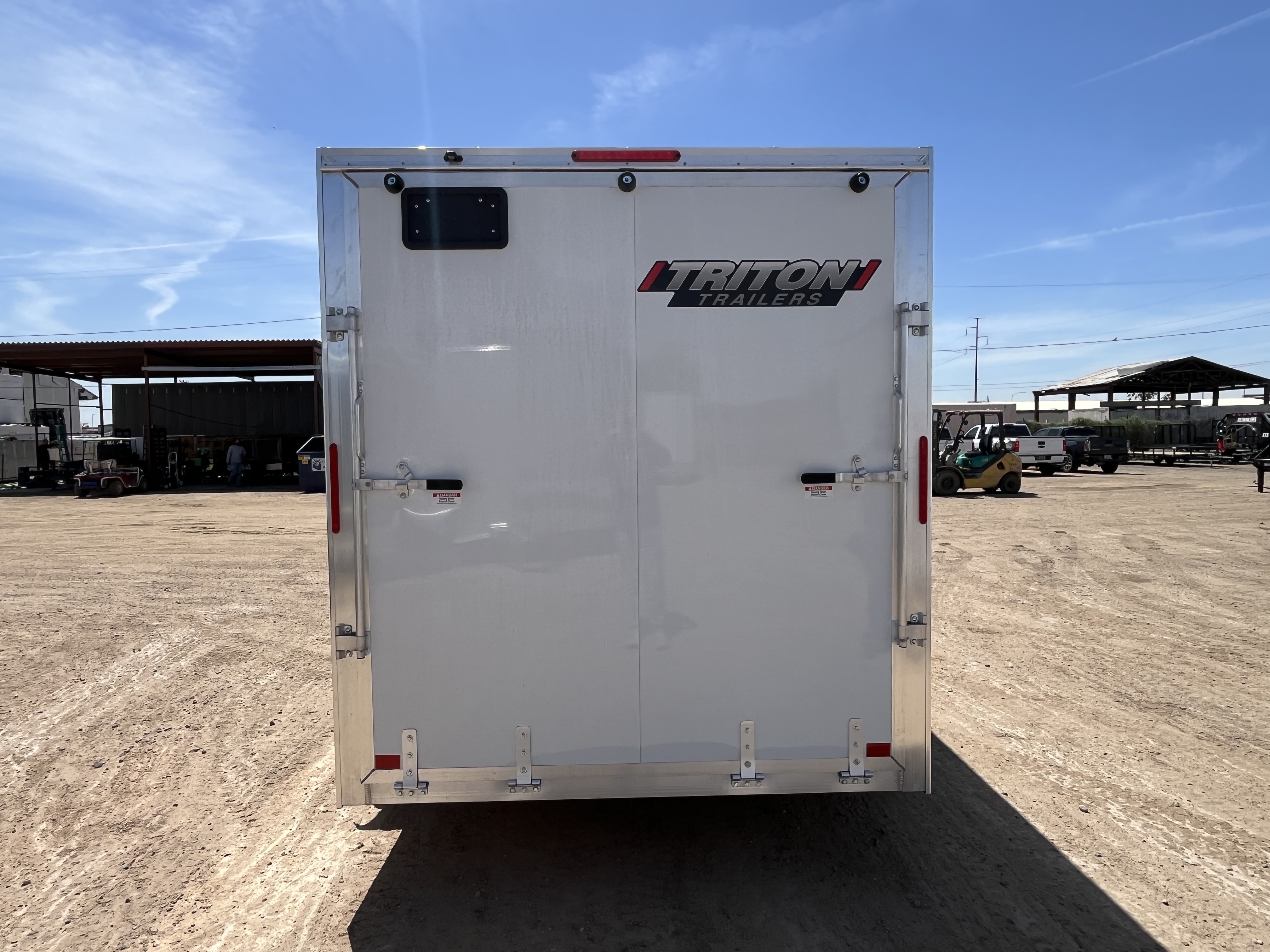 Alcom 14x7 All Aluminum, XLTP2 Enclosed, 7K GVWR, Side Door, Ramp Door - Stock #ALC236 - Image 4 of 9