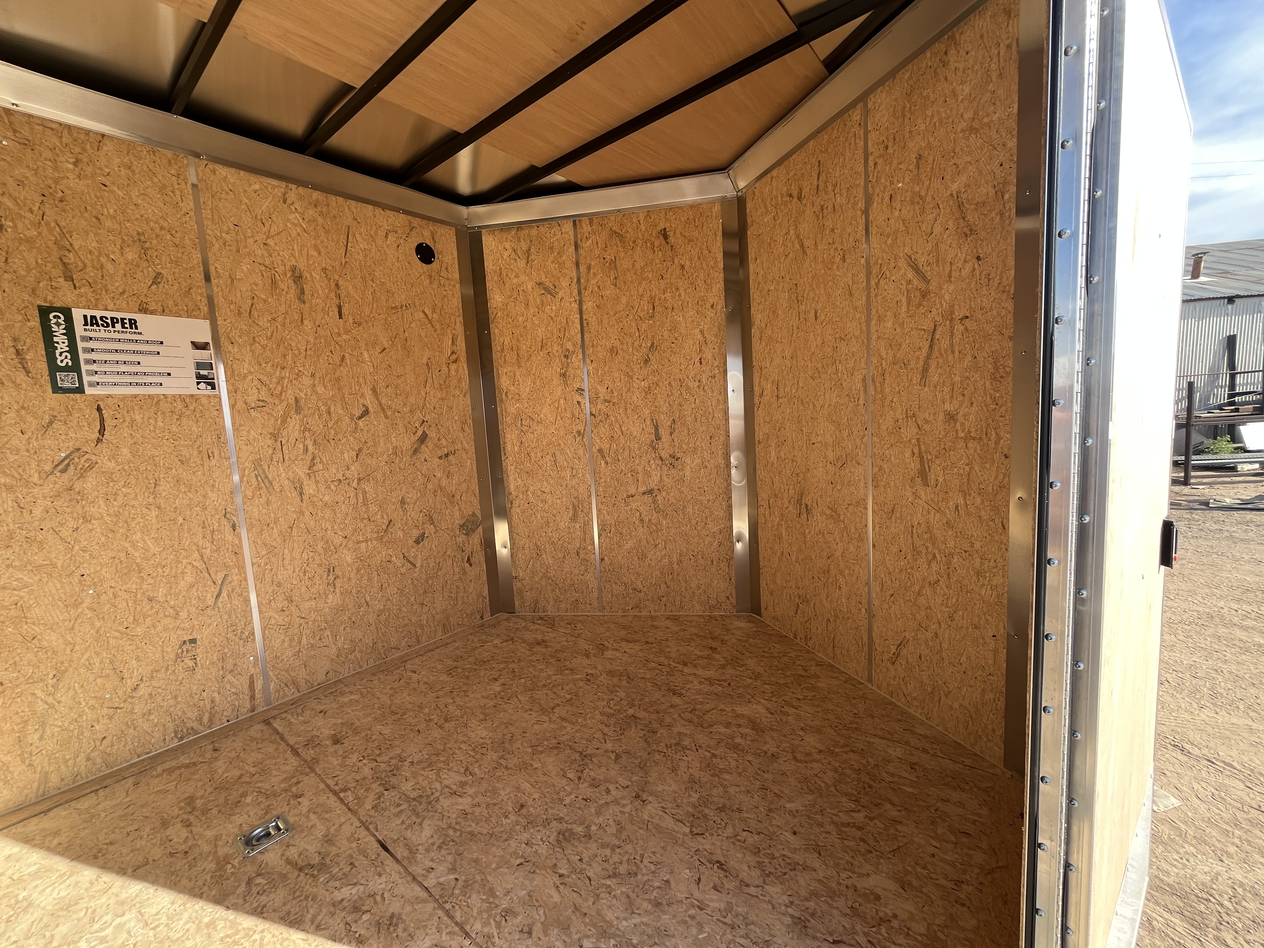 Compass 24x8.5 Jasper SE Car hauler, 14K GVWR, Ramp Door - Stock #CMP2775 - Image 7 of 12