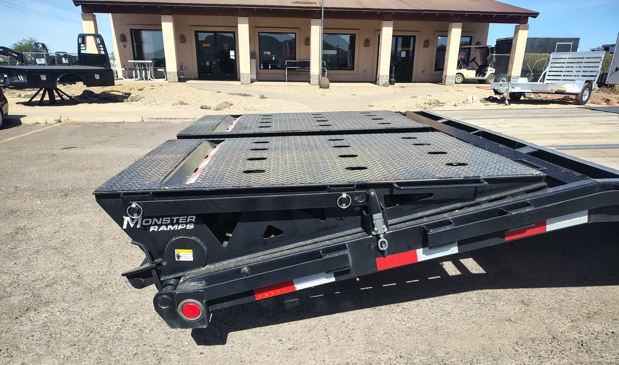 P.J. Trailers 40' Gooseneck Low-Pro Flatdeck with Duals, 25K GVWR - Stock #USD6208 - Image 12 of 15