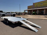 Aluma 16x102 All Aluminum Wide Body, 7K GVWR, Heavy Tandem Axle, Drive-Over Fenders, Ramps, RTD (WB16H-TA-EL-DOF-R-RR-RTD) Stock #ALU414-SM - Thumbnail 7