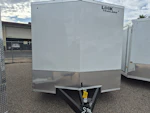 Compass 16x8.5 ST DLX Flat Top V-Nose Car Hauler 7K GVWR,  Wall Posts - 24" OC to 16", Ramp Door Stock #CMP2870 - Thumbnail 1