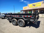 P.J. Trailers 14x83 Tandem Axle, 15,400 GVWR, Low Pro Dump, 24" Sides, Solar Charger, 14 Ply Tires Stock #PJD1702 - Thumbnail 7