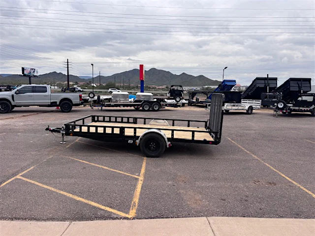 P.J. Trailers 14x83 Single Axle, 3K GVWR, Channel Utility, ATV - Stock #PPJ11020 - Image 5 of 6 P.J. Trailers 14x83 Single Axle, 3K GVWR, Channel Utility, ATV - Stock #PPJ11020 - Image 5 of 6