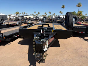 Midsota 26x8.5 (21'+5') Flat Bed Deckover, 25,900 GVWR, 18 Ply Tires