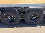 P.J. Trailers 32' Gooseneck Low-Pro Flatdeck with Singles, 15,680 GVWR, Monster Ramps, 14 Ply Tires Stock #PPJ11219 - Thumbnail 3