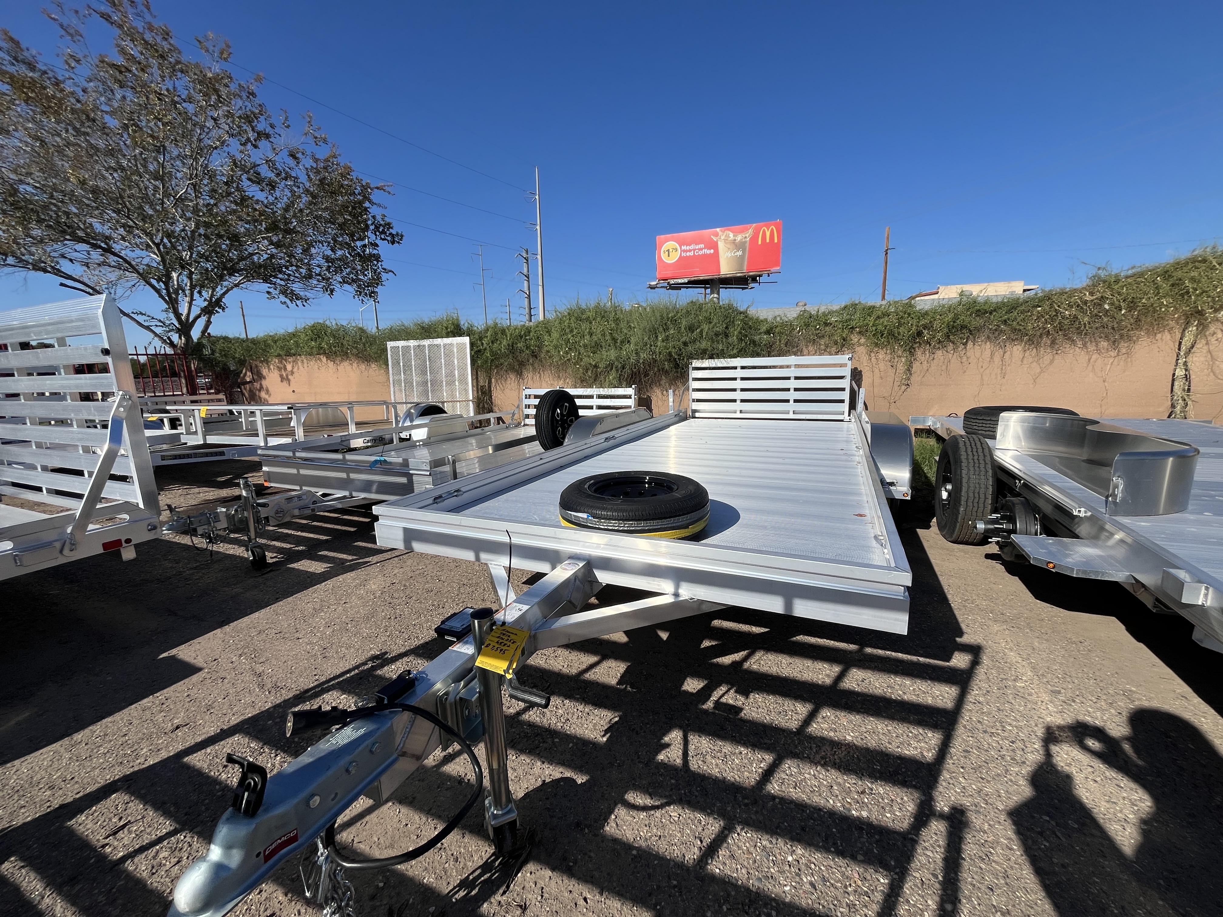 Aluma 16x78 All Aluminum, 7K GVWR, Tandem Axle (7816ESA-TA-EL-BT) - Stock #ALU258 - Image 7 of 8