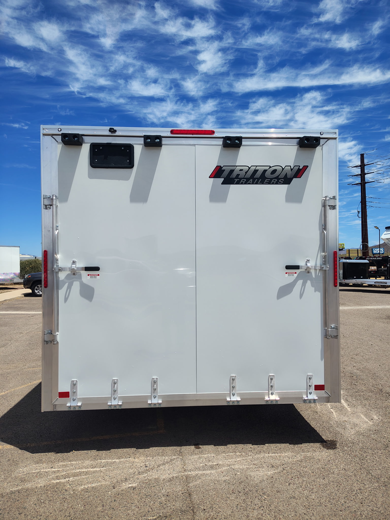 Alcom 20x8.5 All Aluminum XLT-P Car Hauler, Limited Model, 10K GVWR, Ramp Door - Stock #ALC273 - Image 11 of 11