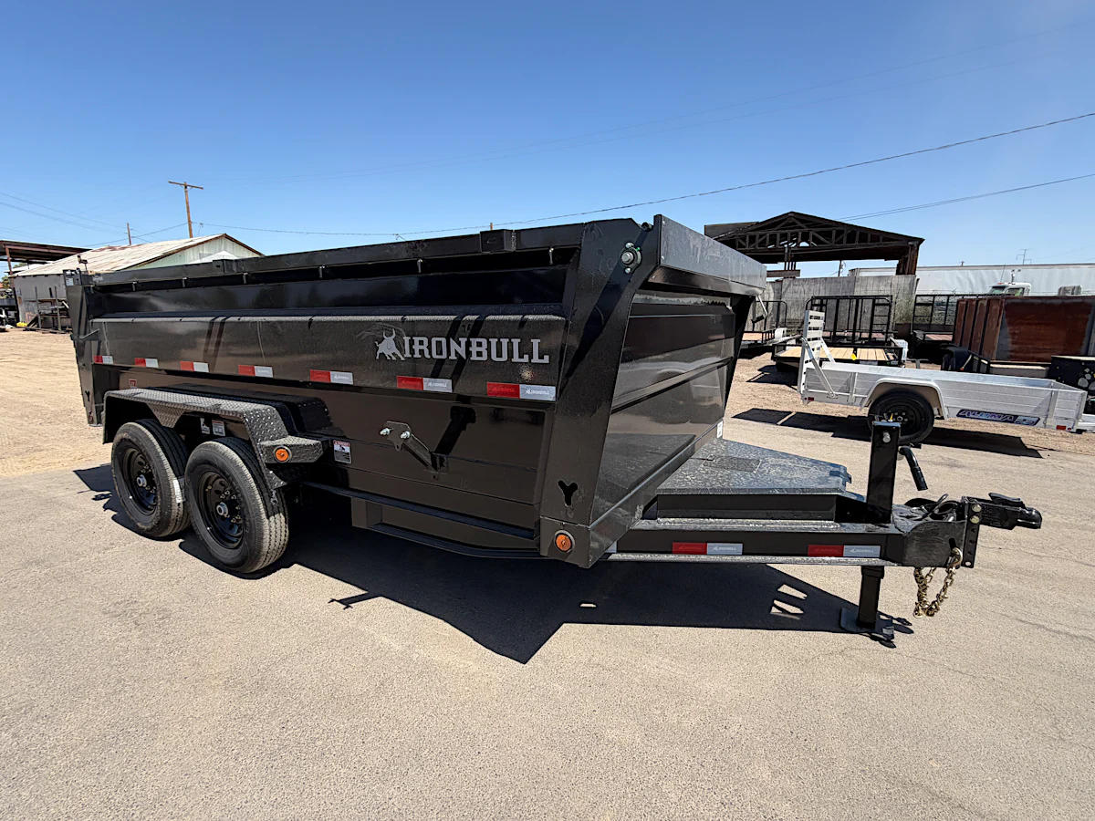 Norstar 14x83 IronBull Tandem Axle Dump, 15K GVWR, 36" Sides, Solar Charger, 14 Ply Tires - Stock #NST1446 - Image 6 of 10 Norstar 14x83 IronBull Tandem Axle Dump, 15K GVWR, 36" Sides, Solar Charger, 14 Ply Tires - Stock #NST1446 - Image 6 of 10