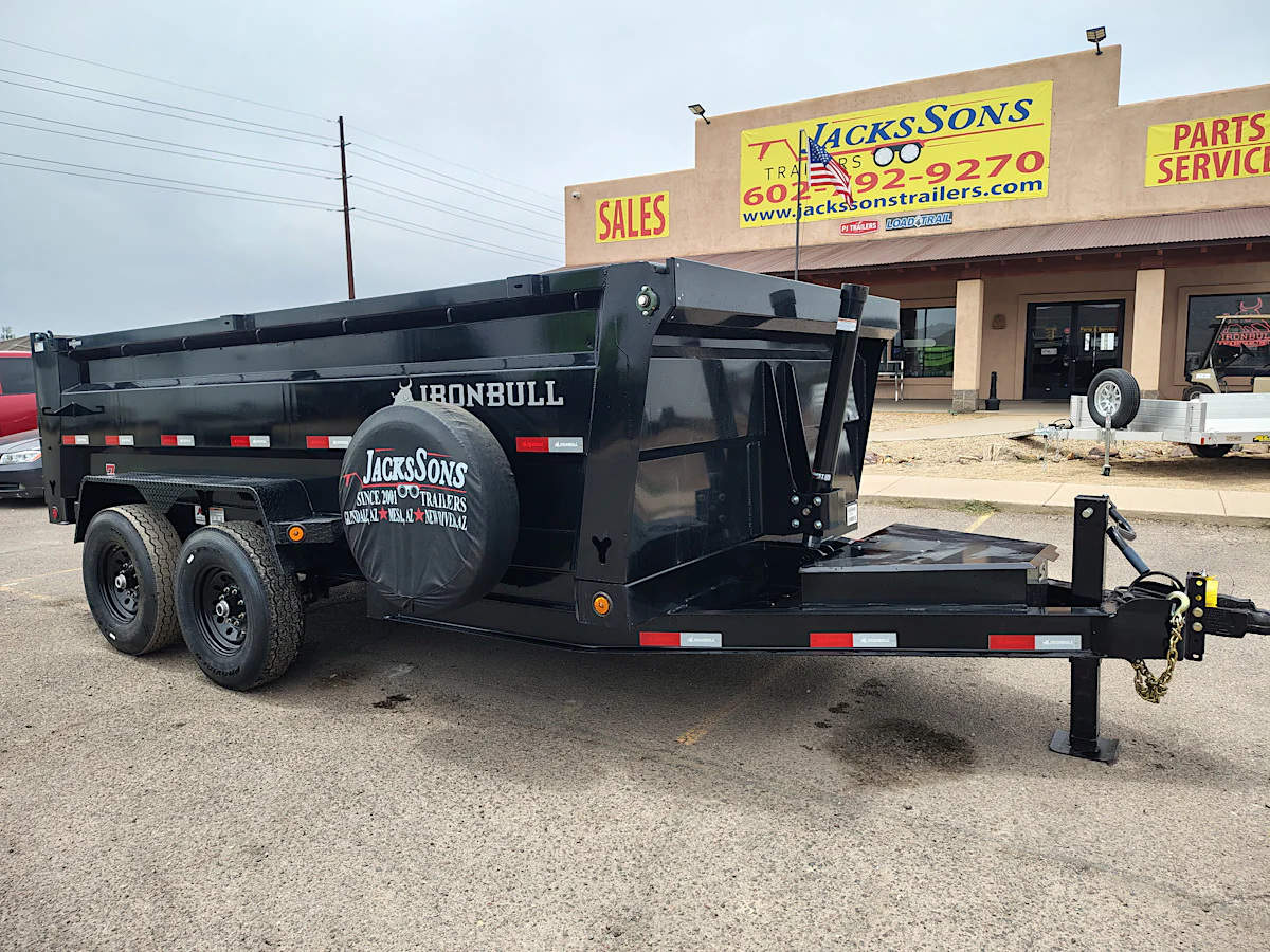 Norstar 14x83 IronBull Tandem Axle Dump, 15K GVWR, 36" Sides, Solar Charger, 14 Ply Tires - Stock #NST1373 - Image 7 of 15 Norstar 14x83 IronBull Tandem Axle Dump, 15K GVWR, 36" Sides, Solar Charger, 14 Ply Tires - Stock #NST1373 - Image 7 of 15