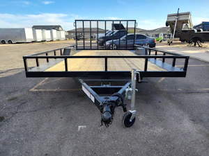 ECHO 14x102" Single Axle, 5.2K GVWR, Drive Over Fenders, Utility