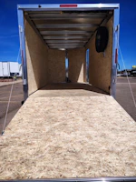Alcom 14x7 All Aluminum XLTP Enclosed, 7K GVWR, Limited Edition, 82" Interior Height, Ramp Door Stock #ALC241 - Thumbnail 6