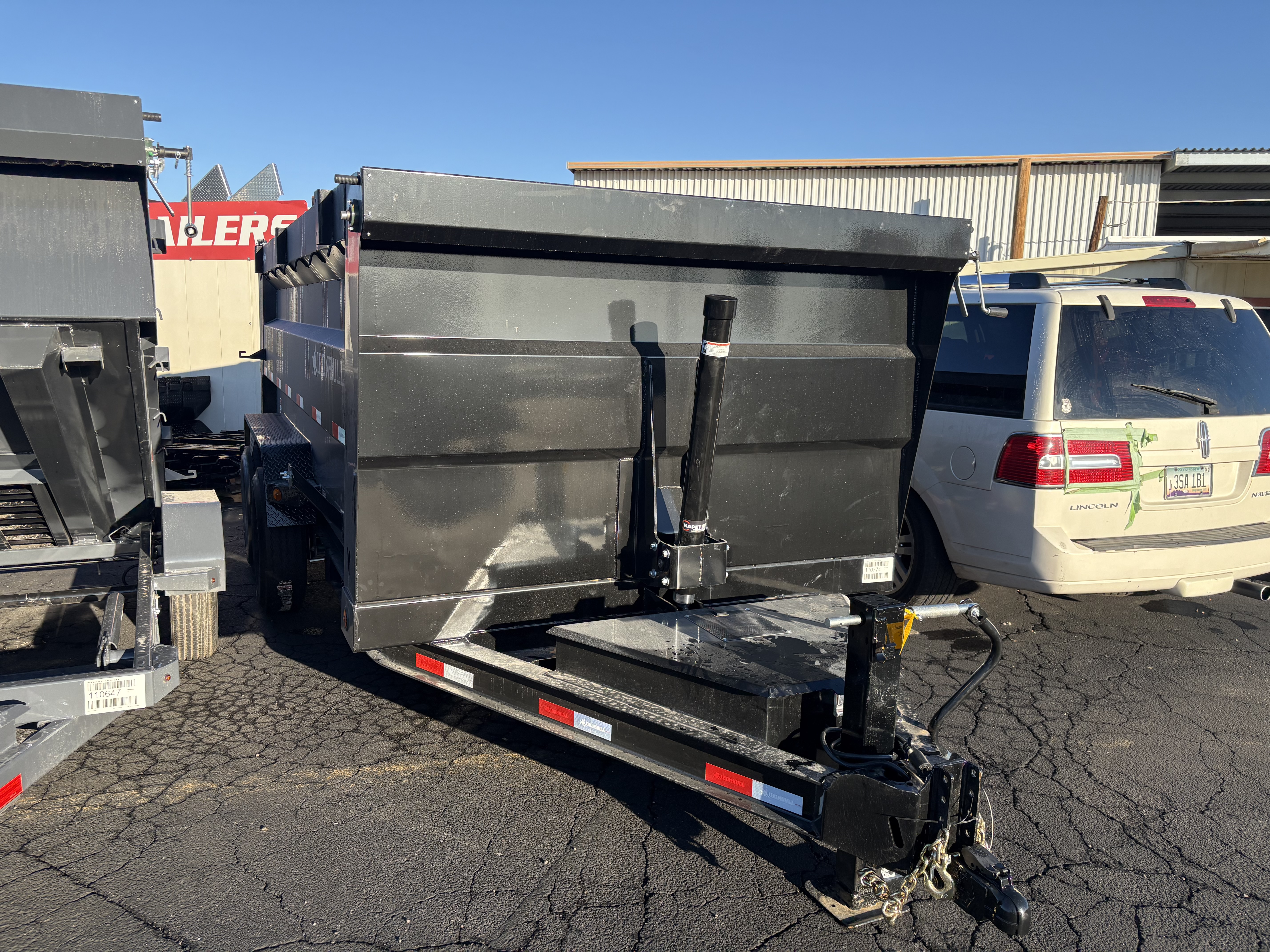 Norstar 14x83 IronBull Tandem Axle Dump, 14.9K GVWR, 48" Sides - Stock #NST1372 - Image 2 of 5