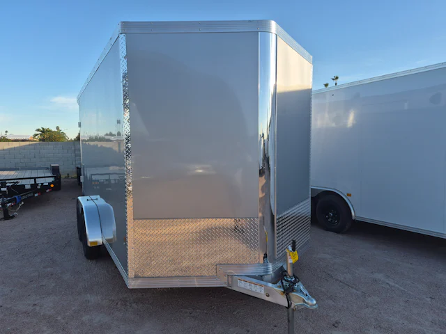 EZ Hauler 7.4'x14' Enclosed Cargo Trailer w/ Rear Ramp Door (NXT)