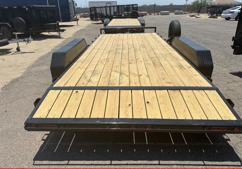 P.J. Trailers 18x83" Tandem Axle, 7K GVWR, Carhauler - Stock #PPJ10964 - Image 2 of 4