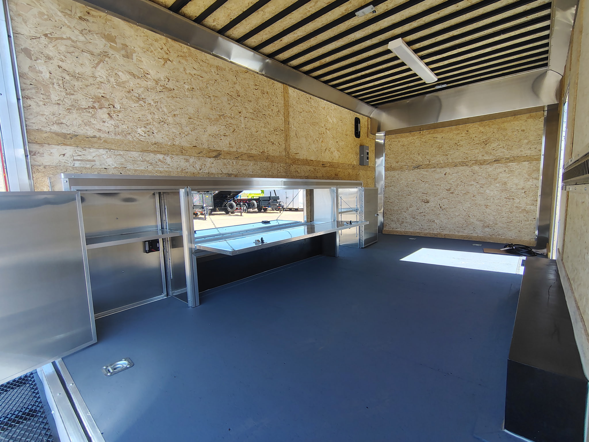 Pace American 16x8.5 PXT Hammer, 7K GVWR, Workbench, Ladder Rack, 6" Additional Height, Ramp Door - Stock #CMP2881 - Image 7 of 11