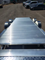 Aluma 18x82 All Aluminum, 10K GVWR, Heavy Tandem Axle, XL Tilt w/ Cargo Box (8218H-XL-TILT-TA-EL-RTD-CB) Stock #ALU376 - Thumbnail 9