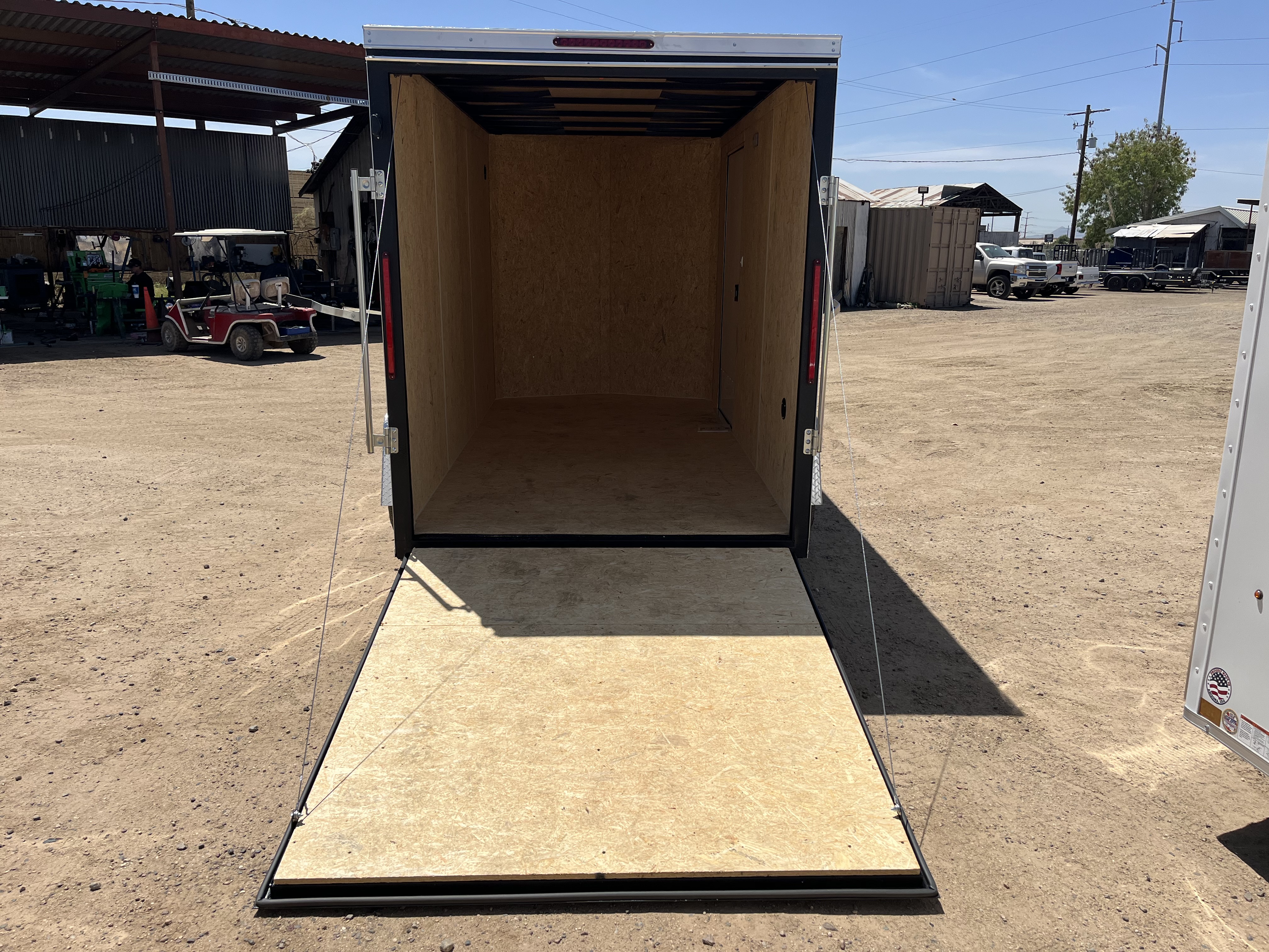 Compass 12x6 Indigo DLX, 3K GVWR, Ramp Door - Stock #CMP2859 - Image 6 of 10