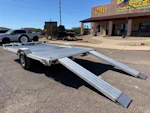 Aluma 15x102 Wide Body, 5.2K GVWR, Heavy Single Axle, Ramps (WB15H-S-EL-DOF-R-RR-RTD) Stock #ALU297 - Thumbnail 3